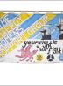Greetings card of the banner of the Maerdy Womens Support Group.